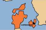 map: Denmark