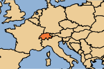 map: Europe - Switzerland