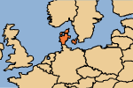 map: Europe - Denmark
