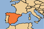 map: Europe - Spain