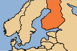 map: Europe - Finland