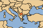 map: Europe - Macedonia
