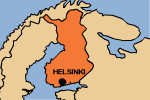 map: Finland
