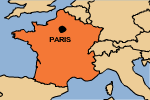 map: France