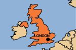 map: England